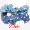 SCRUNCHIE DENIM X2